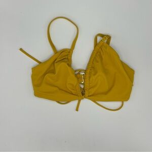 Stylish Mustard Yellow Bikini Top